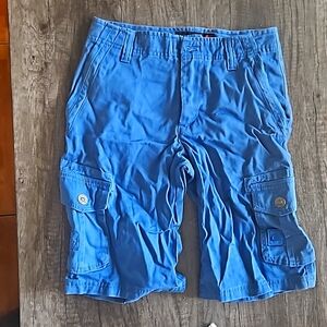 Quicksilver blue shorts size 25